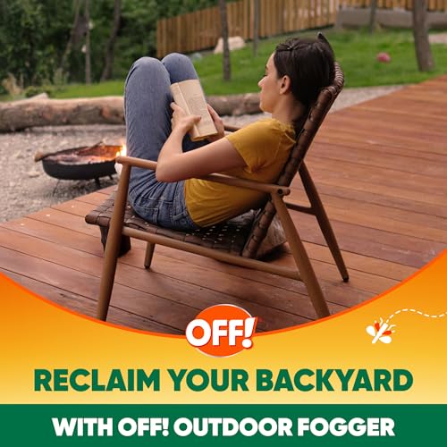 OFF! Outdoor Insect & Mosquito Repellent Fogger, Backyard Pretreat, Kills & Repels Insects in an up to 900 sq, ft, area, 16 oz - Image 5