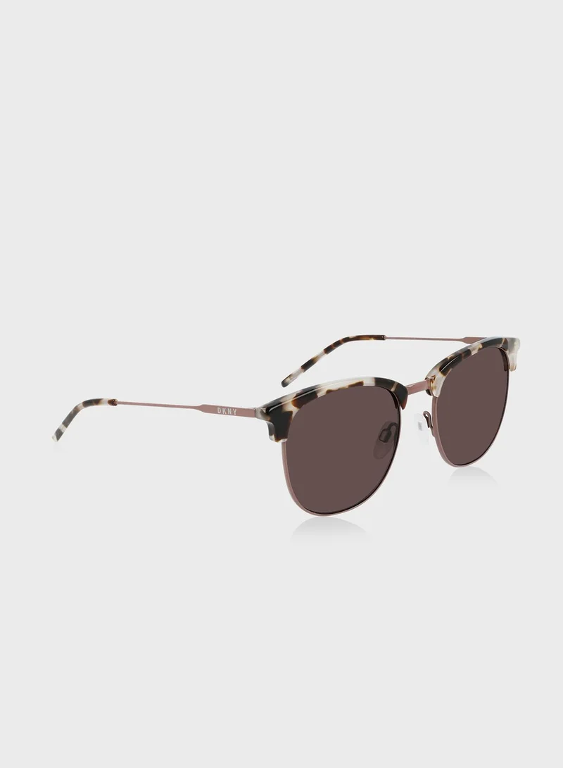 DKNY Half Frame Sunglasses