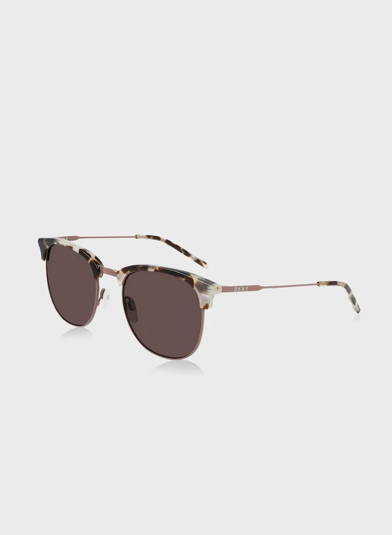 DKNY Half Frame Sunglasses