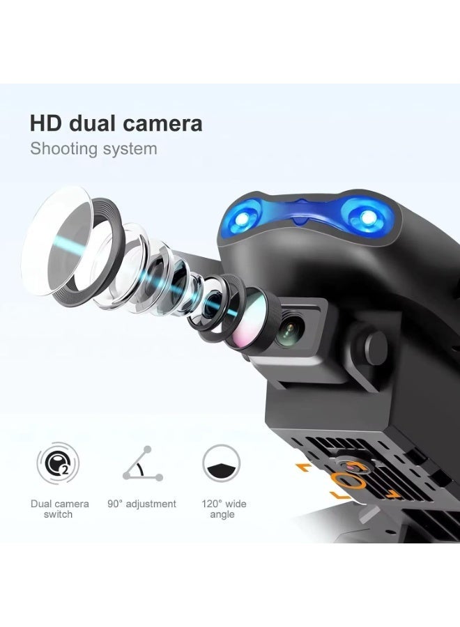 ZEESQUARE E88 Pro Max Dual 4K Camera Drone – Foldable RC Quadcopter with Altitude Hold, Gesture Control Photography, 3D Flips, Waypoint Flight & Long Distance Control, Portable Drone for Adults, Boys, Girls & Beginners - Image 5