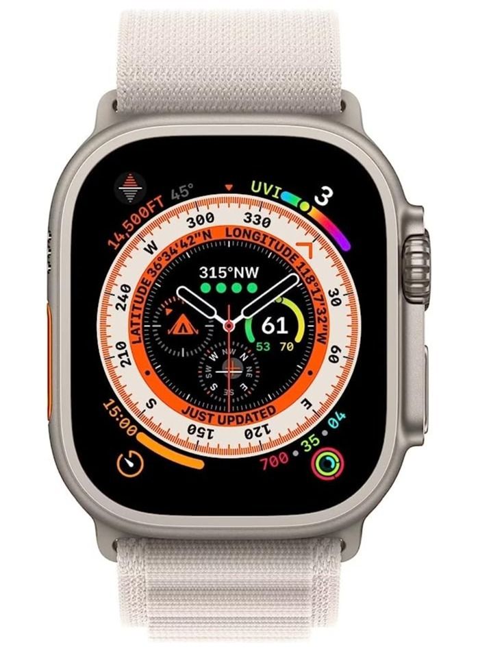 Alpine Loop Compatible with Apple Watch Ultra Band,Metal connector Rugged Woven Nylon Men G-Hook Strap for iWatch Series Ultra SE 49mm 45mm 44mm - Image 4