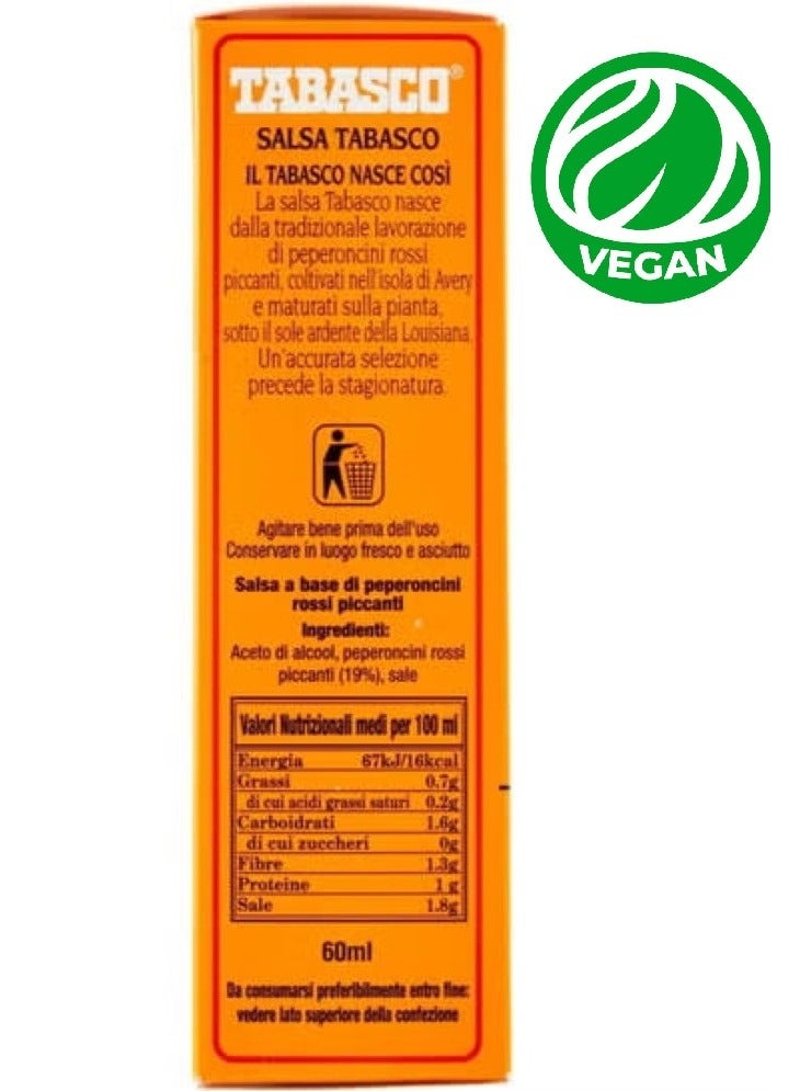 Tabasco Red Pepper Sauce 60 ML - Image 3