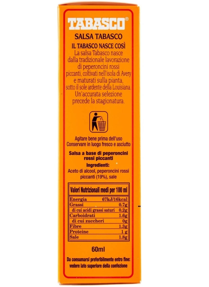 Tabasco - Red Pepper Sauce 60 ML - Image 1