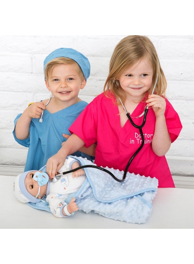 ادورا مجموعة أدورا للأطفال المُتبنّين، دمية طفل بطول 16 بوصة مع ملحقات كاملة من 9 قطع، تشمل: لهاية، سوار مستشفى، حفاضة، والمزيد! هدية عيد ميلاد للأطفال من سن 3 سنوات فما فوق - بيبي وسيم - Image 3