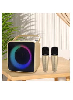 SDRD SD-508 Home KTV Outdoor Portable Bluetooth Speaker with Dual Wireless Microphones  - Image 3