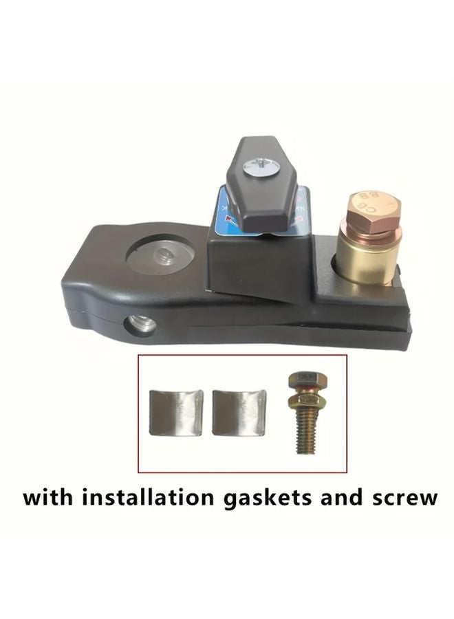 1pc ABS Automotive Battery Terminal Anti Leakage Cut Off Switch High Conductivity - Image 1