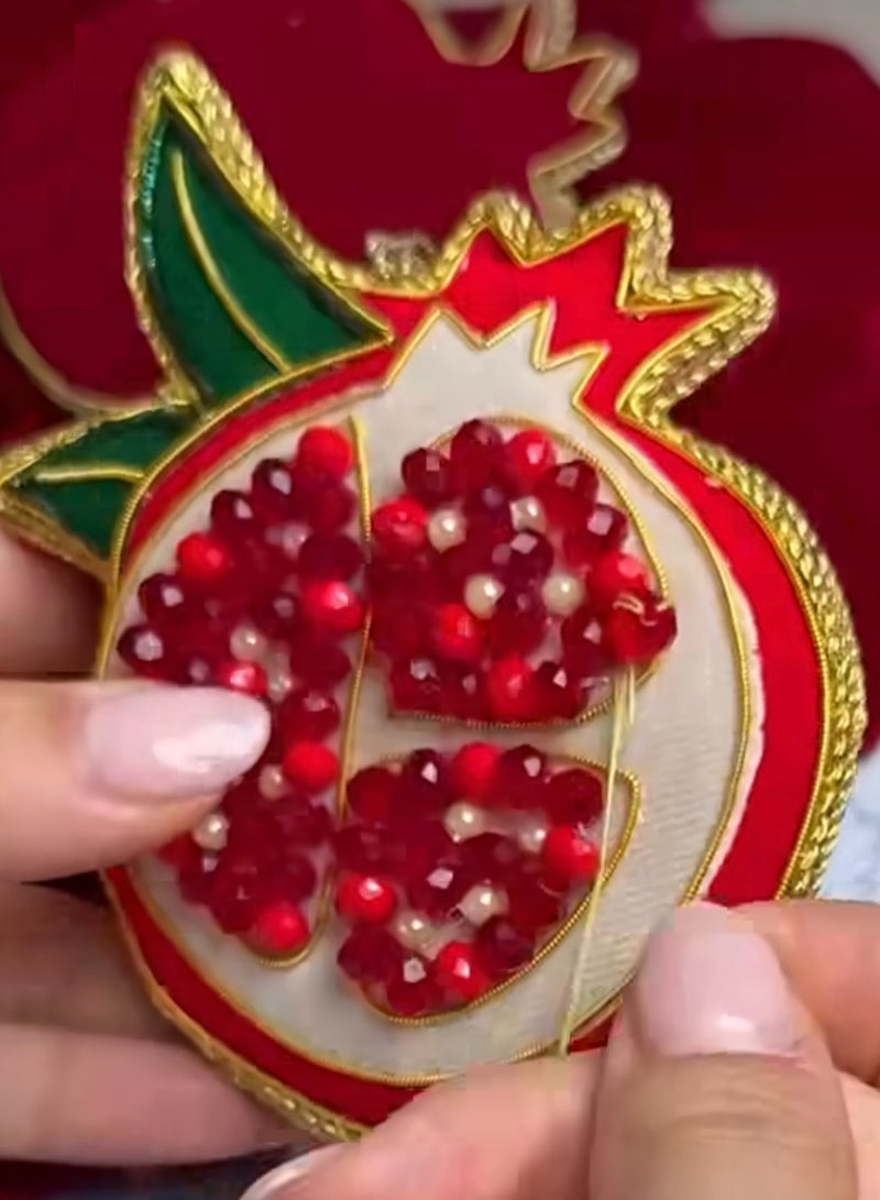 Baci milano Christmas Decoration FABRIC HANDMADE ORNAMENTS HORSE - Image 4