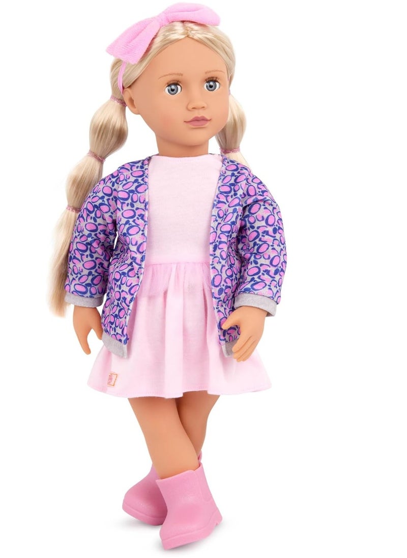Our Generation Our Generation - Joana Doll With Leopard Print Cardigan  - Image 2