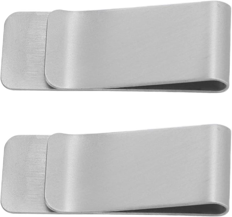 Silver Stainless Steel Money Clip And Credit Card Holder For Men Durable Stylish - Image 4