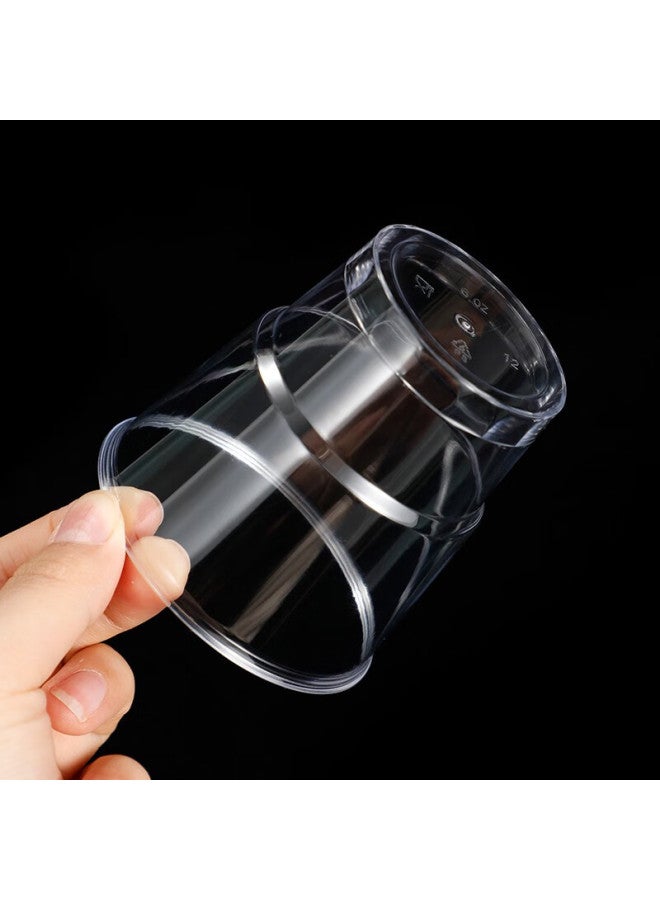 Yekee Disposable Water Cups, Plastic Cups, Aviation Cups, 180ml Hard Plastic Cups, 10 Pieces, Y-9362 - Image 5