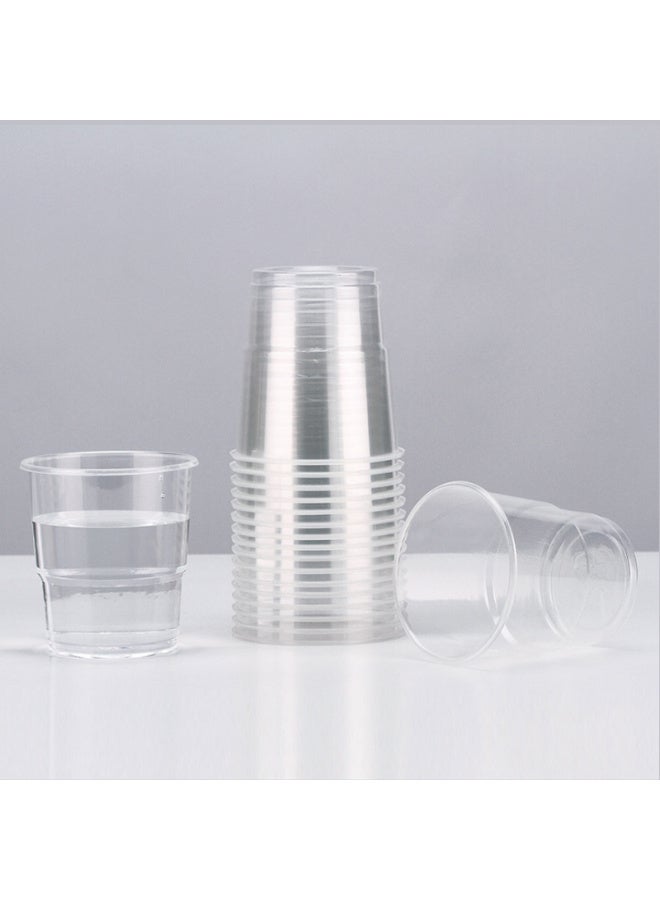 Yekee Disposable Water Cups, Plastic Cups, Aviation Cups, 180ml Hard Plastic Cups, 10 Pieces, Y-9362 - Image 4