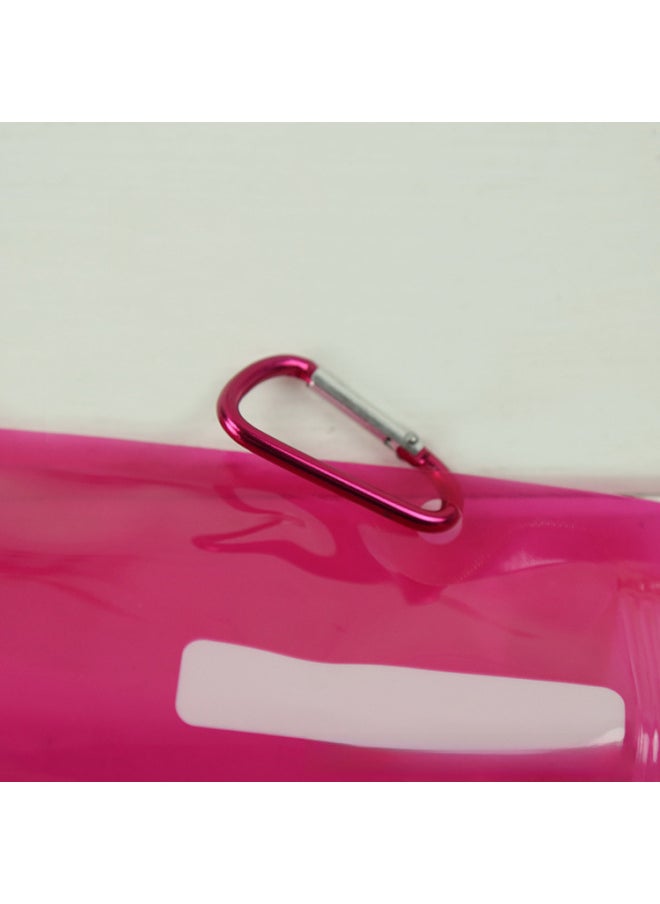 Generic - Spot Supply Portable Mountaineering Folding Water Bag Creative Sports Kettle Outdoor Sports Travel Kettle Wholesale-Color:Rose Red-Capacity:101m1-500ml - Image 1