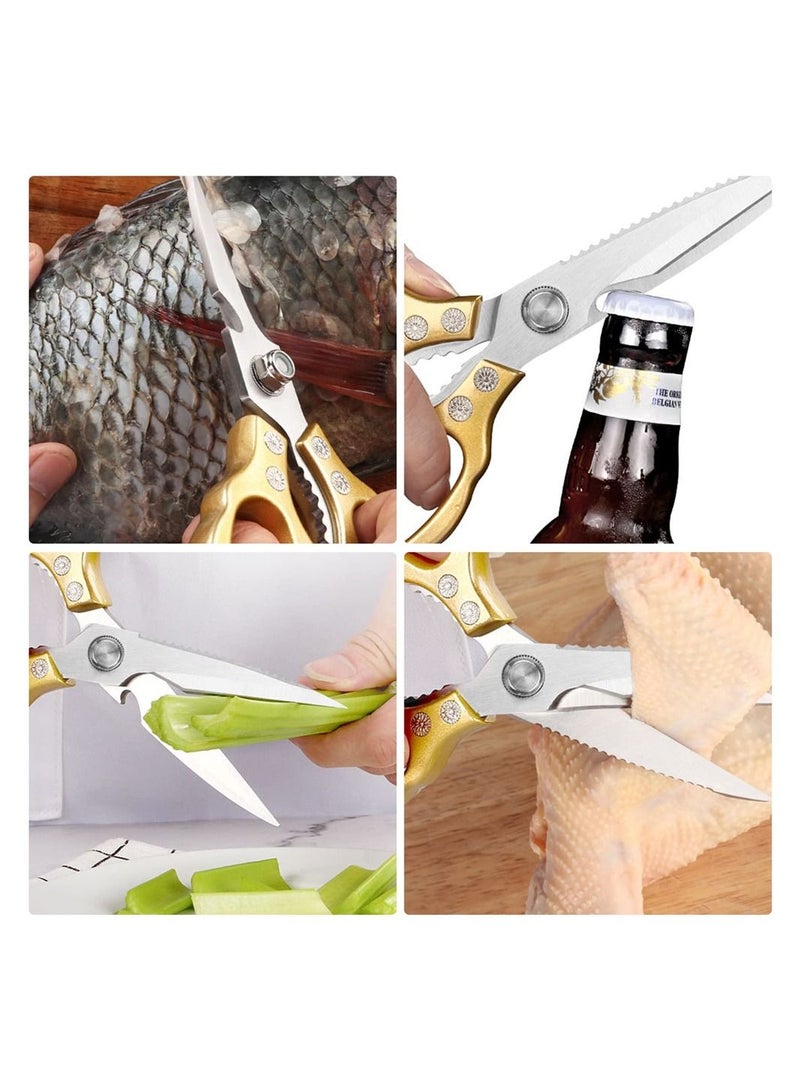 سيوسي syosi مقص حاد ، وتستخدم في تجهيز اللحوم والدجاج والأسماك والدواجن الخبز الفانيليا  - Image 4