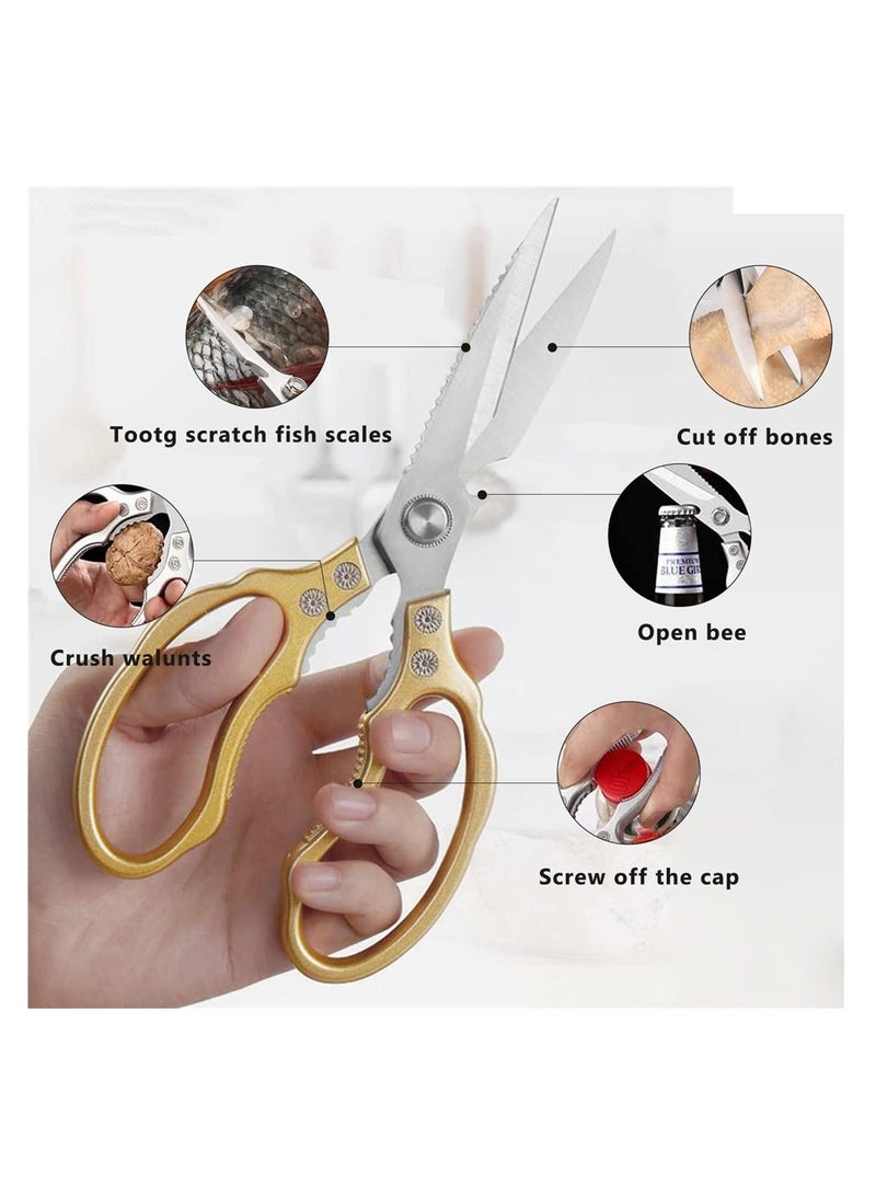 سيوسي syosi مقص حاد ، وتستخدم في تجهيز اللحوم والدجاج والأسماك والدواجن الخبز الفانيليا  - Image 3