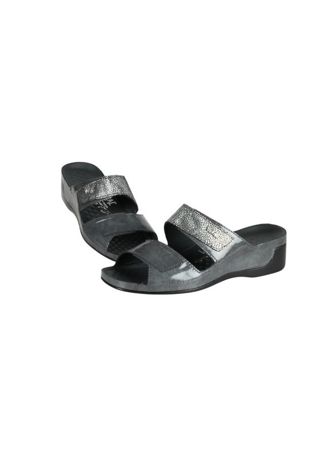 VITAL 148-1134 Vital Ladies Sandals Tina 0890AS Silver Grey  - Image 2