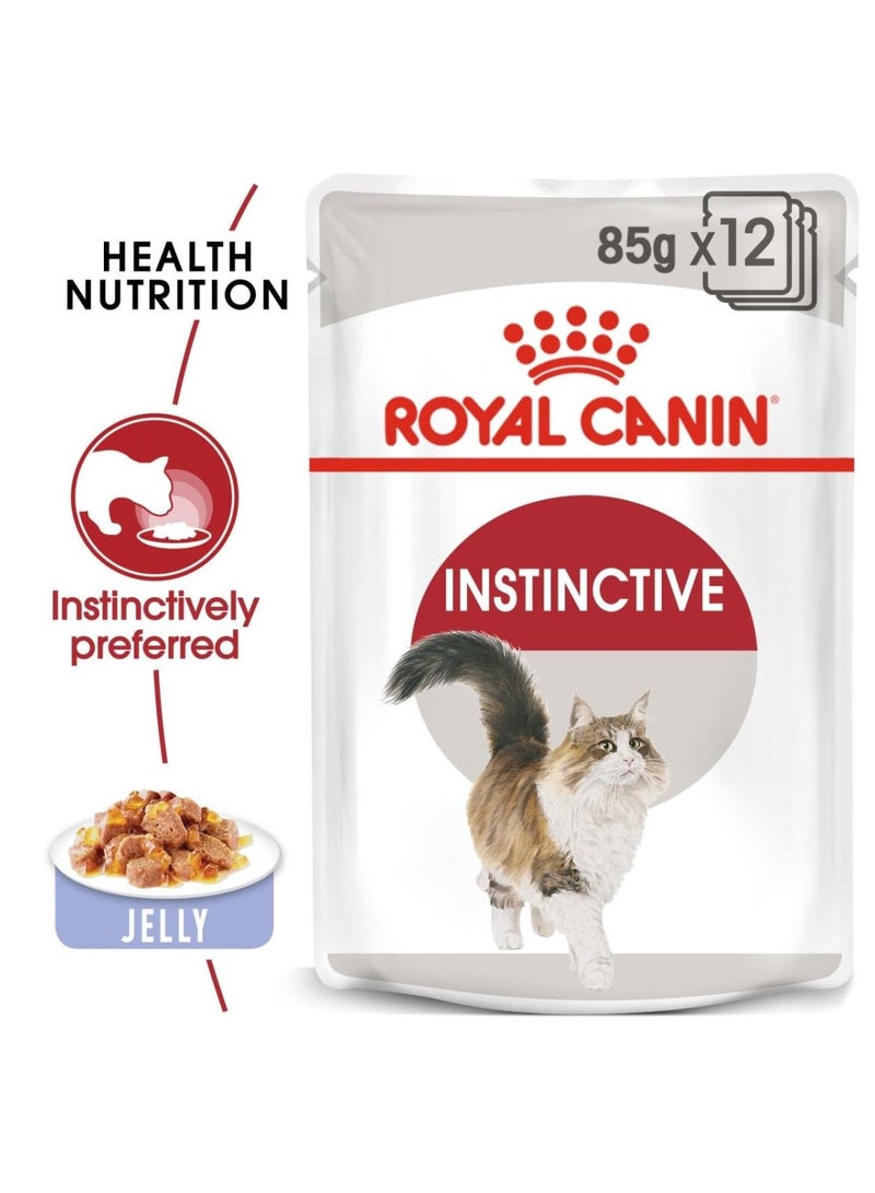 ROYAL CANIN Instinctive with Jelly Adult Cat Wet Food 12x85g - Image 4