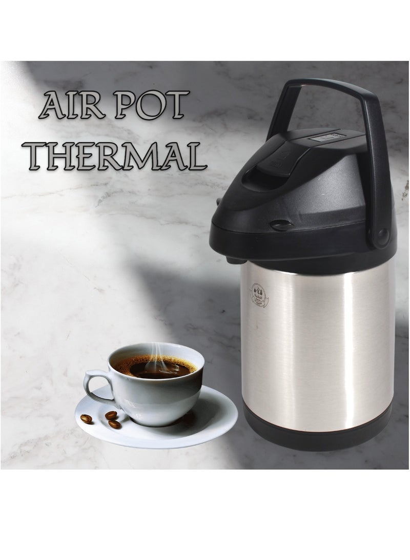Al-Nokhba Premium Stainless Steel Coffee/Tea Vacuum Flask - Keep Beverages Hot for Hours, Ideal for Home, Office, and Travel. - Image 5