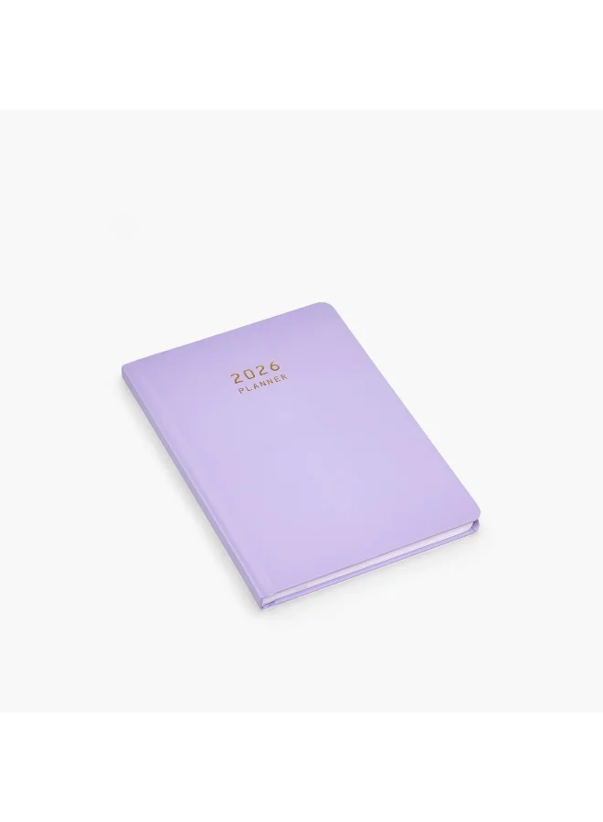 Lifestyle Weekly Planner-Solid (Paper) Purple \ 14.4X21.2