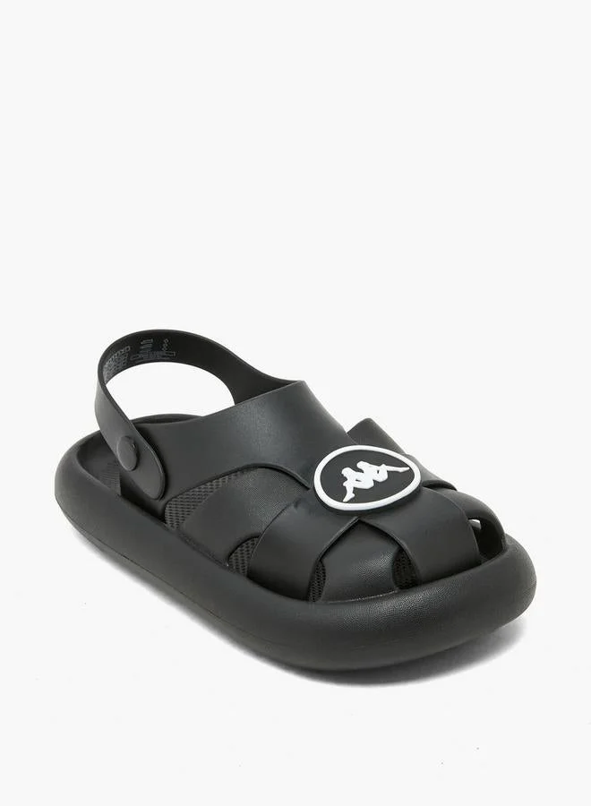 Kappa Boys Logo Print Sandals