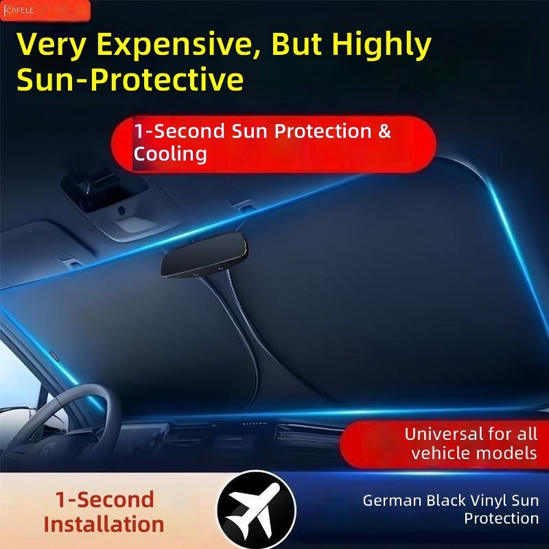 Cafele Sunshade & Heat Insulation Shield for Car Windshield - New Design - Image 1