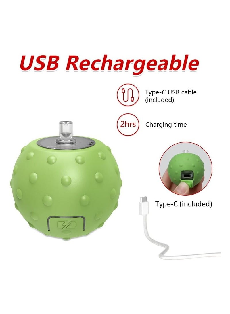Roselyn Cat Toy | Moving Ball with Long Tail Teaser and Simulation of Bird Sound - Image 3