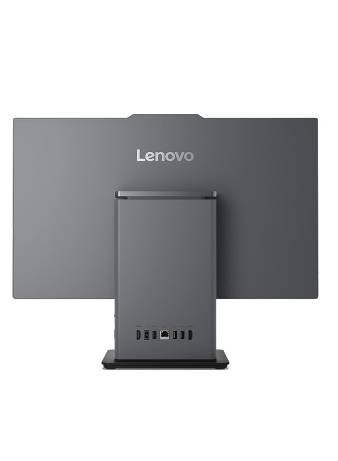 لينوفو جهاز ThinkCentre neo 50a 27 المتكامل بشاشة IPS عالية الدقة بالكامل (1920×1080) مقاس 27 بوصة، معالج Intel Core i7-13620H، ذاكرة وصول عشوائي DDR5 سعة 16 جيجابايت، قرص صلب SSD سعة 512 جيجابايت، نظام التشغيل Windows 11 Pro، معالج رسومات Intel UHD، يدعم اللغتين الإنجليزية والعربية، لون رمادي قمري الإنجليزية/العربية - Image 3