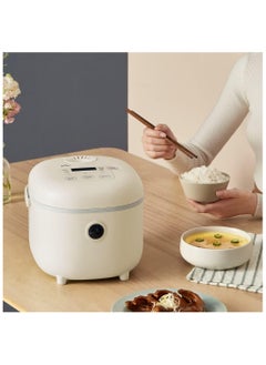 Generic 2L Rice Cooker with Steamer, 6 Functions Rice Cooking with Brown Rice, Steam, Porride, Soup, Preset, 350W Multifunctional Rice Cooker for 2-4 People  - Image 3