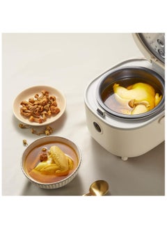 Generic 2L Rice Cooker with Steamer, 6 Functions Rice Cooking with Brown Rice, Steam, Porride, Soup, Preset, 350W Multifunctional Rice Cooker for 2-4 People  - Image 2