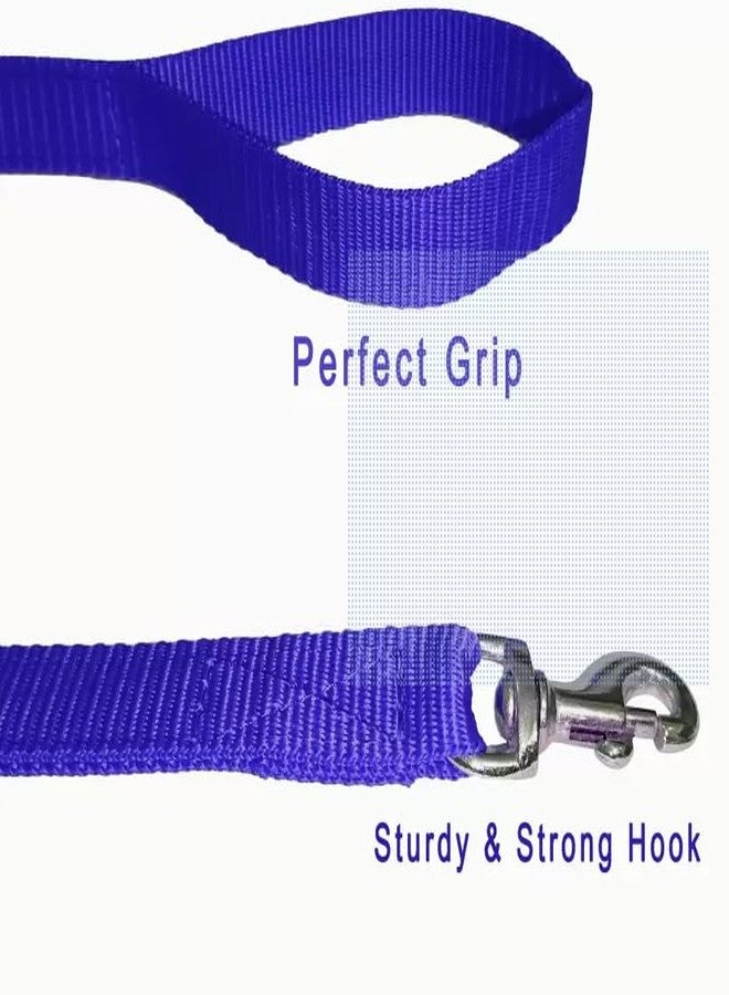 SUPER CHAIN Combo Dog Adjustable Chest Belt Body Harness with Leash for All Breed Dogs and Puppies (Blue) -Medium - Image 3