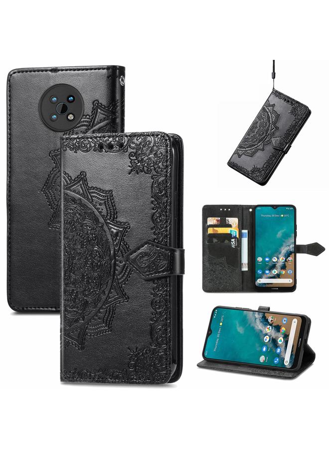 S-TOP Case For Nokia G50 Mandala Embossing Pattern Horizontal Flip Leather Case with Holder & Card Slots & Wallet & Lanyard - Image 1
