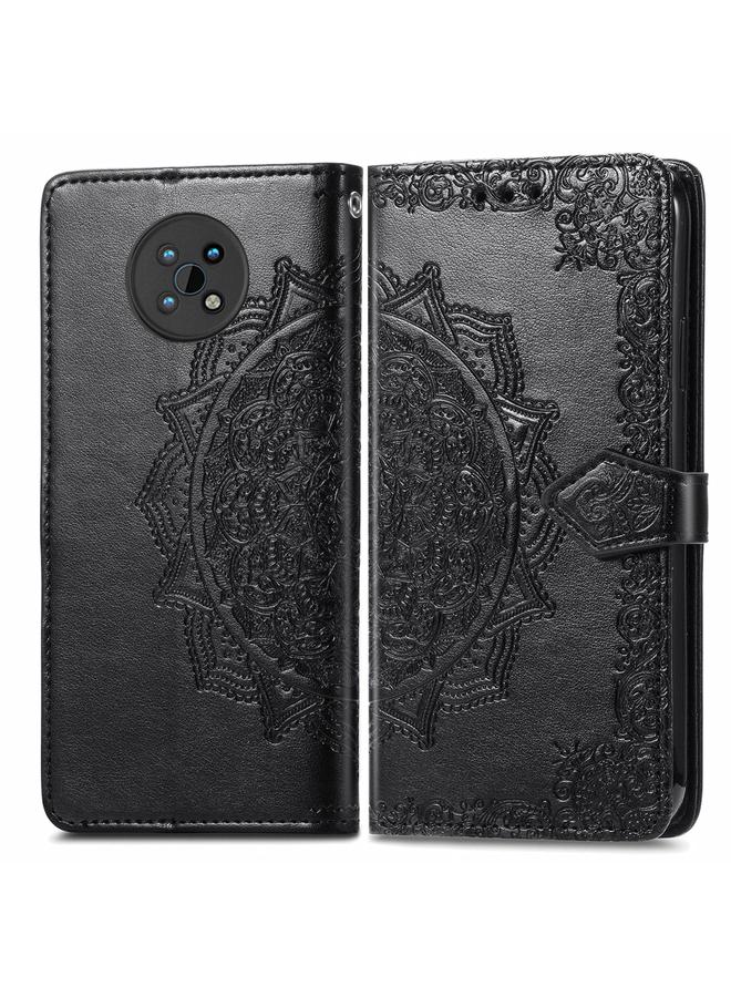 S-TOP Case For Nokia G50 Mandala Embossing Pattern Horizontal Flip Leather Case with Holder & Card Slots & Wallet & Lanyard - Image 2