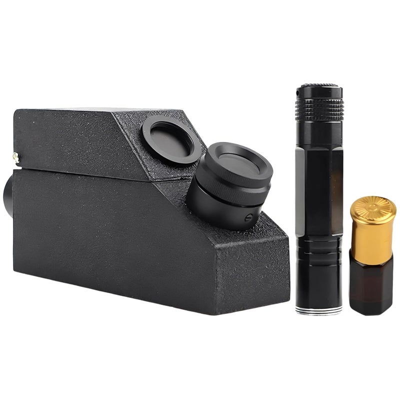 Portable Refractometer for Testing, Professional Gemstone Identification Instrument, 1.30-1.81 Ri with Light - Image 1
