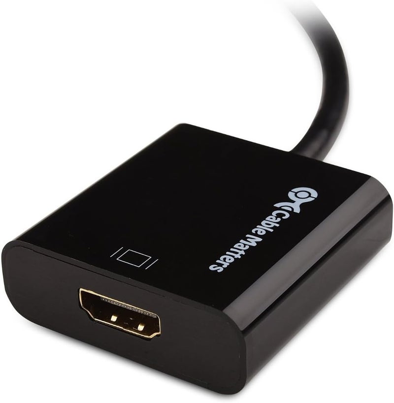 CableMatters Active DisplayPort to HDMI Adapter (Active DP to HDMI Adapter) Supporting Eyefinity Technology and 4K Resolution - Image 5