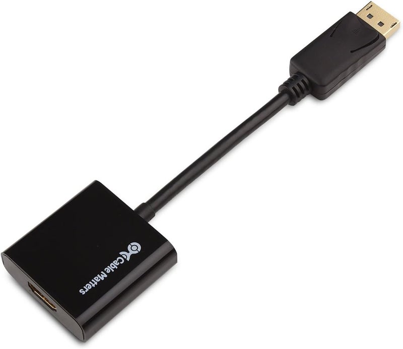 CableMatters Active DisplayPort to HDMI Adapter (Active DP to HDMI Adapter) Supporting Eyefinity Technology and 4K Resolution - Image 3