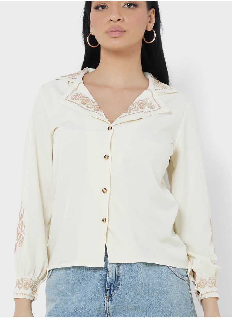 ELLA - Print Top - Image 1