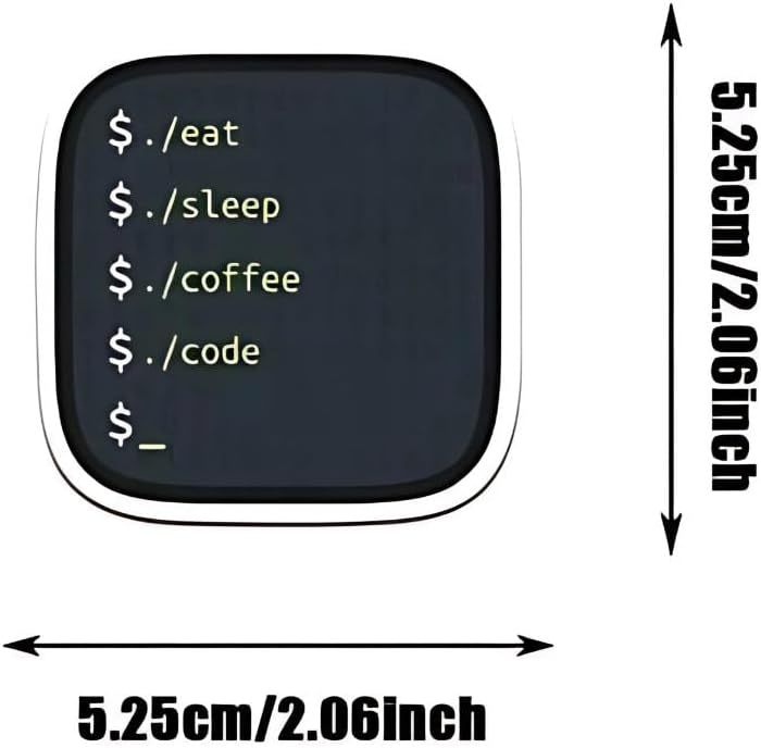 50 PCS Programming Stickers - Gifts for Developers, Programmers, Hackers - Vinyl Waterproof - Image 2