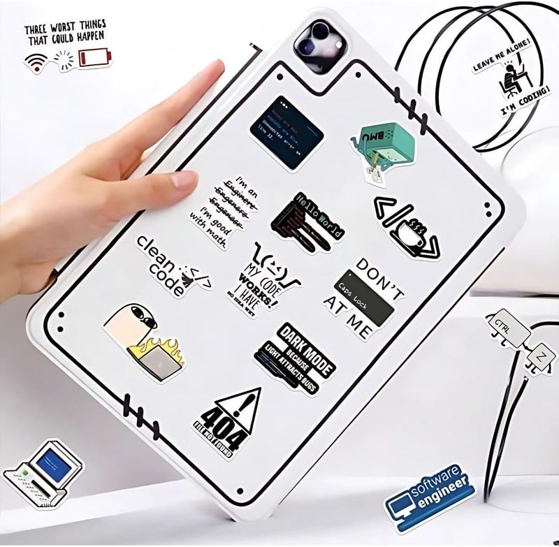 50 PCS Programming Stickers - Gifts for Developers, Programmers, Hackers - Vinyl Waterproof - Image 5