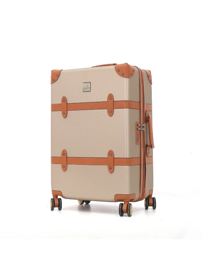 Sonada SONADA Premium Hardshell Luggage Set with Spinner Wheels, TSA Lock, ABS Material, Beige