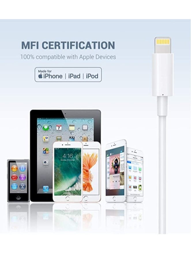 Raxoom iPhone Charger Cable - Apple MFi Certified 3Pack 1M iPhone Charging Cable for iPhone SE 2020 11 Xs Max XR X 8 Plus 7 Plus 6 Plus 5s SE iPad Pro and More - Image 4