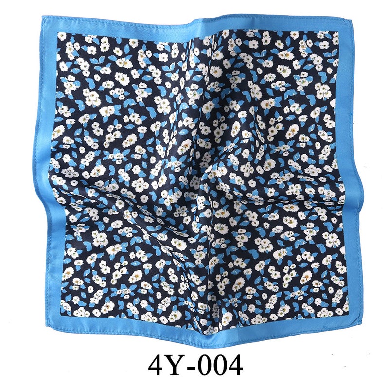 Spot Italian Style Business Casual Polyester Printing Men'S Pocket Towel Square Towel Breast Towel 30X30Cm Handkerchief - Image 1