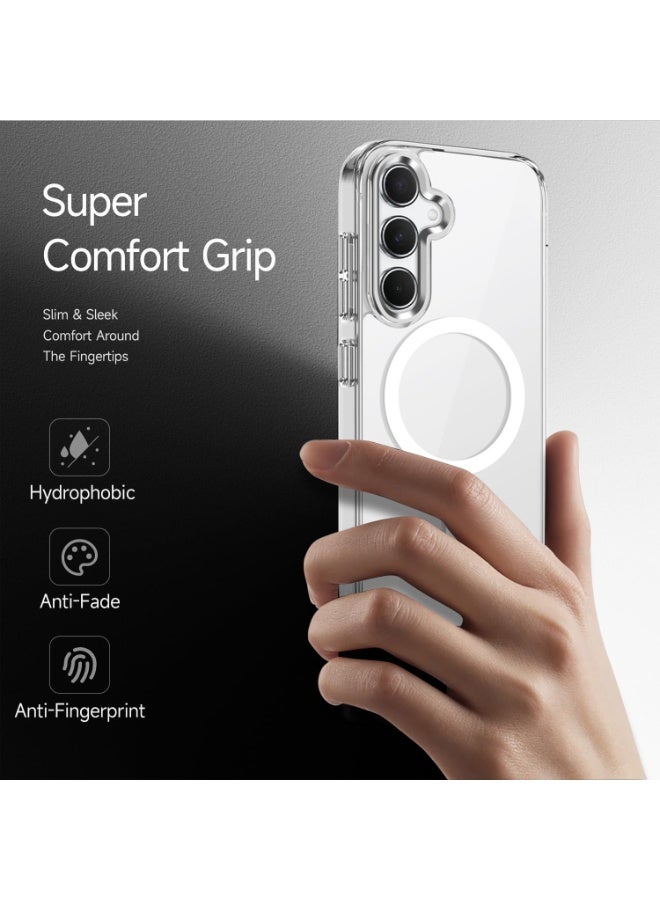 جراب لهاتف Samsung Galaxy S25 FE بغطاء مغناطيسي متوافق مع الشحن الآمن والملحقات لهاتف Galaxy S25 FE - Image 5