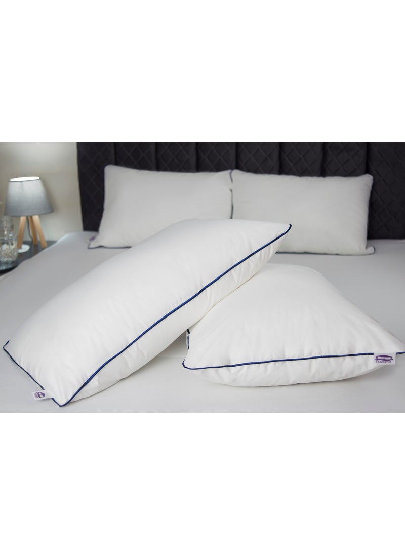Formeya 2 Pieces Climate Nano Gel Pillow Hotel Pillow 50X70 cm 100% Cotton Outer Fabric  - Image 2