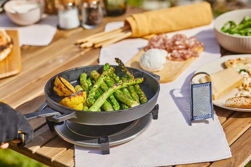 Ooni 9" Cast Iron Skillet with Removable Handle - Image 3