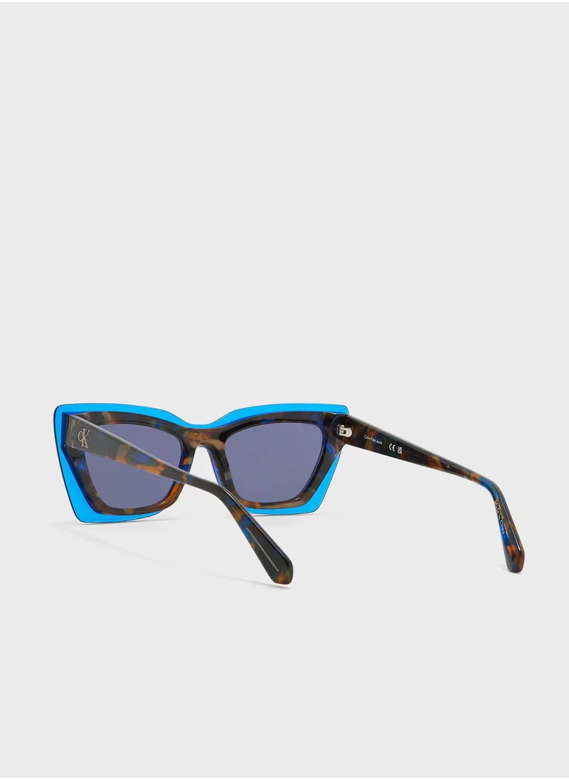 Calvin Klein Jeans Cat Eye Sunglasses