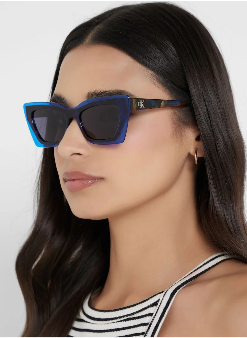 Calvin Klein Jeans Cat Eye Sunglasses