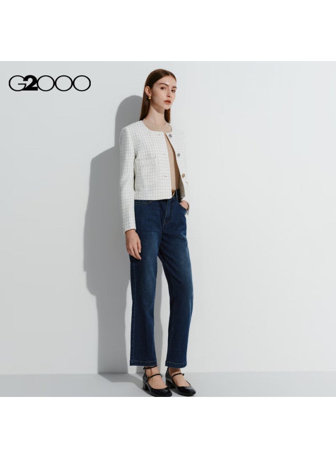 G2000 Autumn Winter Mall Style Comfortable Long Sleeve Knit Sweater Camel L - Image 3