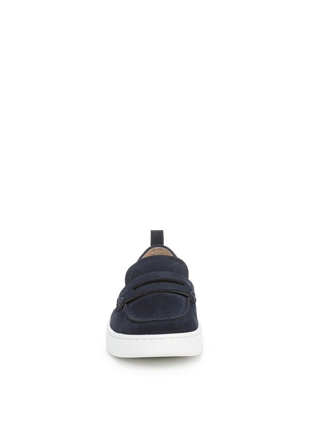 Vionic Women's Uptown Loafer, Navy/White Suede, 38 EU - Image 3