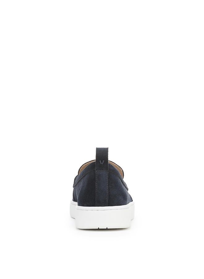 Vionic Women's Uptown Loafer, Navy/White Suede, 38 EU - Image 4