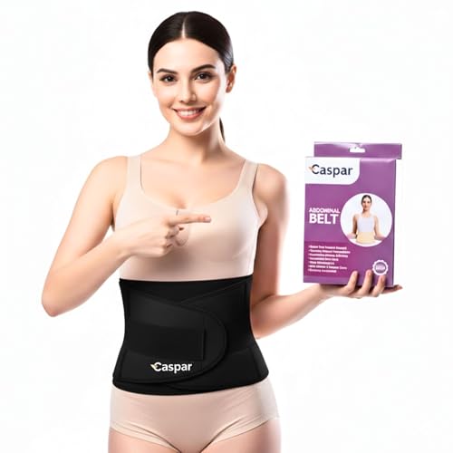 CASPAR Postpartum Belt for Women C Section Recovery | Abdominal Belt After Delivery | Pregnancy Belt After Delivery | Maternity Abdominal Binder & Belly Support | Adjustable Tummy Support Belt for Both Men and Women . (Fits 28–46 Inches) - Image 1