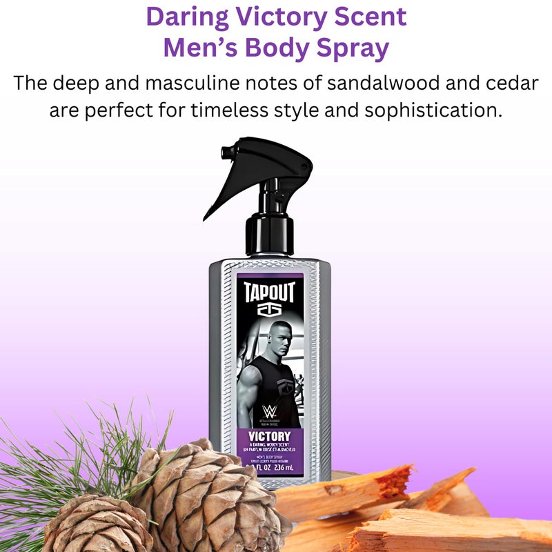 Tapout Body Spray for Men â€“ Fragrance Variety Set, 6-Pack Gift Collection, 8 Ounces Each - Image 5